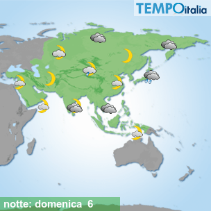 Mappa notte per la giornata del 2026-09-06