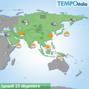 Mappa Giornaliera per la giornata di mercoledì 16 marzo