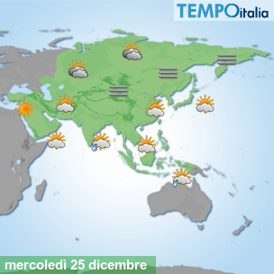 Mappa Giornaliera per la giornata di mercoledì 16 marzo