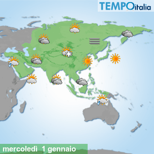 Mappa Giornaliera per la giornata di mercoledì 16 marzo