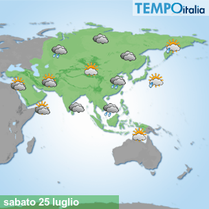Mappa Giornaliera per la giornata di mercoledì 16 marzo