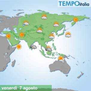 Mappa Giornaliera per la giornata di mercoledì 16 marzo