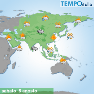 Mappa Giornaliera per la giornata di mercoledì 16 marzo