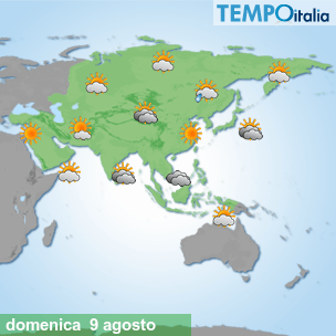 Mappa Giornaliera per la giornata di mercoledì 16 marzo