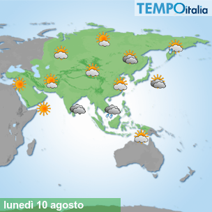 Mappa Giornaliera per la giornata di mercoledì 16 marzo