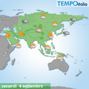 Mappa Giornaliera per la giornata di mercoledì 16 marzo