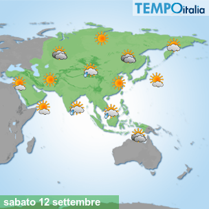 Mappa Giornaliera per la giornata di mercoledì 16 marzo