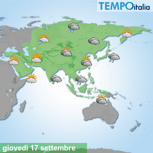 Mappa Giornaliera per la giornata di mercoledì 16 marzo