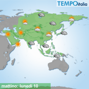 Mappa mattino per la giornata del 2026-08-10