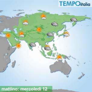 Mappa mattino per la giornata del 2026-08-12
