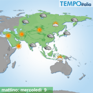 Mappa mattino per la giornata del 2026-09-09