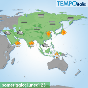 Mappa pomeriggio per la giornata del 2024-12-23