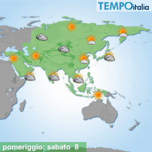 Mappa pomeriggio per la giornata del 2026-08-08