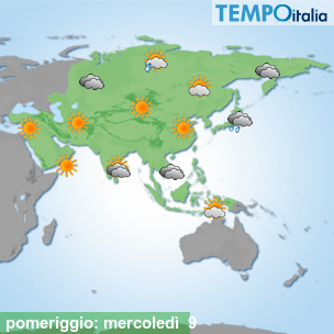 Mappa pomeriggio per la giornata del 2026-09-09