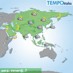Mappa sera per la giornata del 2026-08-07