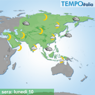 Mappa sera per la giornata del 2026-08-10