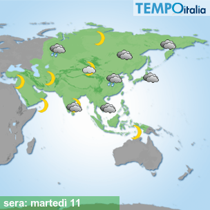 Mappa sera per la giornata del 2026-08-11