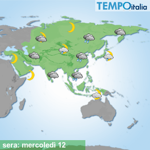 Mappa sera per la giornata del 2026-08-12