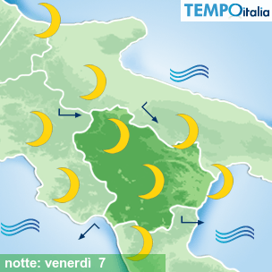 Mappa notte per la giornata del 2026-08-07