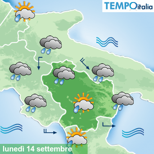 Mappa Giornaliera per la giornata di mercoledì 16 marzo