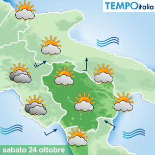 Mappa Giornaliera per la giornata di mercoledì 16 marzo