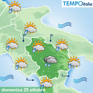 Mappa Giornaliera per la giornata di mercoledì 16 marzo