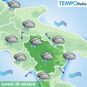 Mappa Giornaliera per la giornata di mercoledì 16 marzo