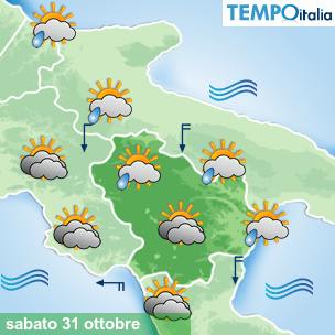 Mappa Giornaliera per la giornata di mercoledì 16 marzo