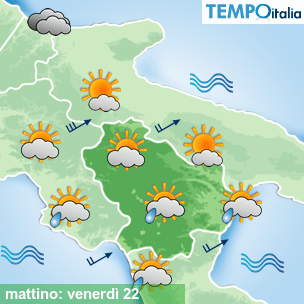 Mappa mattino per la giornata del 2024-11-22