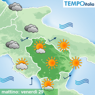 Mappa mattino per la giornata del 2024-11-29