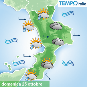 Mappa Giornaliera per la giornata di mercoledì 16 marzo