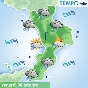 Mappa Giornaliera per la giornata di mercoledì 16 marzo