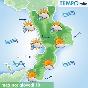 Mappa mattino per la giornata del 2026-09-10
