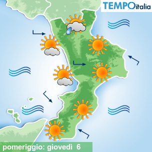 Mappa pomeriggio per la giornata del 2026-08-06