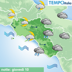 Mappa notte per la giornata del 2026-09-10