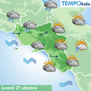 Mappa Giornaliera per la giornata di mercoledì 16 marzo