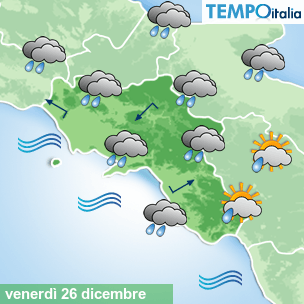 Mappa Giornaliera per la giornata di mercoledì 16 marzo