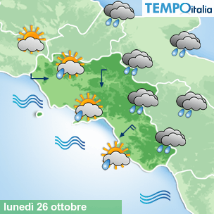 Mappa Giornaliera per la giornata di mercoledì 16 marzo