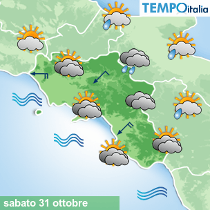 Mappa Giornaliera per la giornata di mercoledì 16 marzo