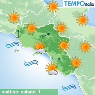 Mappa mattino per la giornata del 2026-08-01