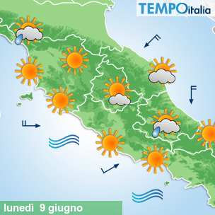Mappa Giornaliera per la giornata di mercoledì 16 marzo