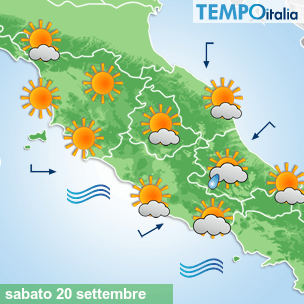 Mappa Giornaliera per la giornata di mercoledì 16 marzo