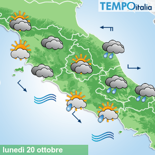 Mappa Giornaliera per la giornata di mercoledì 16 marzo