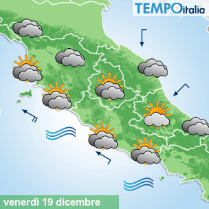 Mappa Giornaliera per la giornata di mercoledì 16 marzo