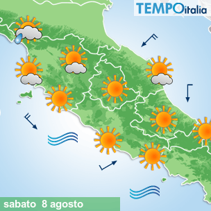 Mappa Giornaliera per la giornata di mercoledì 16 marzo