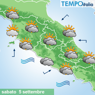 Mappa Giornaliera per la giornata di mercoledì 16 marzo