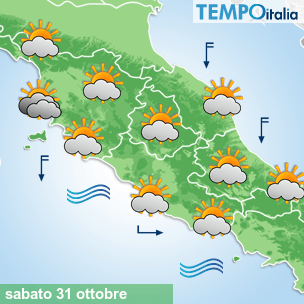 Mappa Giornaliera per la giornata di mercoledì 16 marzo