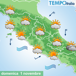 Mappa Giornaliera per la giornata di mercoledì 16 marzo