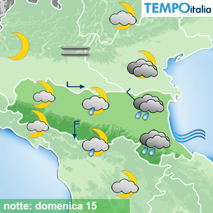 Mappa notte per la giornata del 2026-02-15