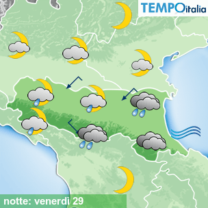 Mappa notte per la giornata del 2026-05-29